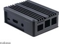 Obrázok pre výrobcu AKASA box pre Raspberry Pi 3 a Asus Tinker/S, rozšírený hliník, s tepelnými modulmi (skrytý slot SD)