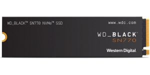 Obrázok pre výrobcu WD BLACK SSD NVMe 500GB PCIe SN 770, Gen4 8 Gb/s, (R:5000, W:4000MB/s)