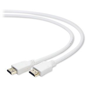 Obrázok pre výrobcu kábel HDMI 1.4 Samec/Samec, 3m biely, CABLEXPERT