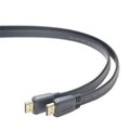 Obrázok pre výrobcu PremiumCord HDMI High Speed + Ethernet plochý kabel, zlacené konektory, 3m