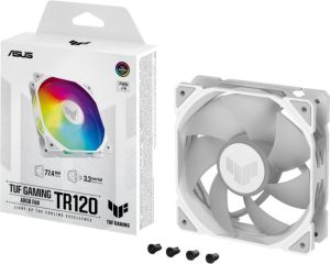 Obrázok pre výrobcu ASUS ventilátor TUF GAMING TR120 ARGB, 1x120mm, bílá