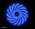 Obrázok pre výrobcu AKASA Vegas PC chladič, podsvícený, 15 led diod, modrý
