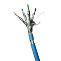 Obrázok pre výrobcu DATACOM F/FTP drát CAT6A LSOH 500m cívka modrý