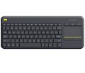 Obrázok pre výrobcu Logitech K400 Plus bezdrôtová dotyková klávesnica  čierna , US verzia