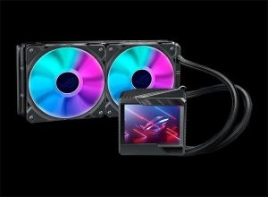 Obrázok pre výrobcu ASUS ROG RYUJIN II 240 ARGB kvapalinový chladič CPU, LCD, ARGB fan