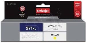 Obrázok pre výrobcu Atrament ActiveJet alternatívny HP 971XL CN628 AH-971YRX Yellow 100 ml