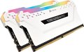 Obrázok pre výrobcu CORSAIR Vengeance RGB PRO white 16GB, DDR4, DIMM, 3200Mhz, 2x8GB, XMP, CL16