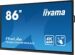 Obrázok pre výrobcu 86" iiyama TE8612MIS-B3AG:IPS,4K,40P,USB-C