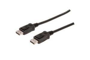 Obrázok pre výrobcu ASSMANN Displayport 1.1a w/interlock Connection Cable DP M(plug)/DP M(plug) 5m