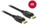 Obrázok pre výrobcu Delock Cable Displayport 1.2 male > Displayport male (19pin) 4K 3m