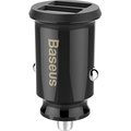 Obrázok pre výrobcu Baseus CCALL-ML01 Grain Nabíječka do Auta 15.5W 2x USB Black