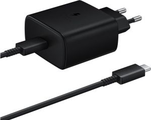 Obrázok pre výrobcu Cestovná nabíjačka Samsung EP-TA845XBE, rýchle nabíjanie 45 W, USB-C, čierna