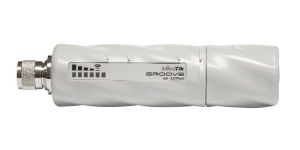 Obrázok pre výrobcu MIKROTIK GrooveGA-52HPacn + L4  (720MHz, 64MB RAM, 1x GLAN, 1x 2+5GHz 802.11ac/n, N-male) outdoor