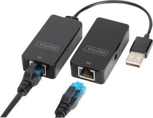 Obrázok pre výrobcu DIGITUS USB 2.0 Extender For use with Cat5/5e/6 cable up to 50m