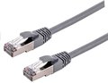 Obrázok pre výrobcu Kabel C-TECH patchcord Cat6a, S/FTP, šedý, 3m