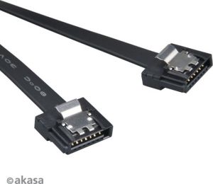 Obrázok pre výrobcu AKASA - Super slim SATA kabel - 50 cm - 2 ks