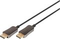 Obrázok pre výrobcu ASSMANN DisplayPort AOC Hybrid-fiber connection cable M/M 20m UHD 8K60Hz CE gold bl