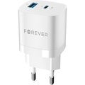 Obrázok pre výrobcu Rychlonabíječka do sítě Forever TC-05 PD+USB GaN 33W bílá