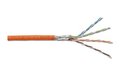 Obrázok pre výrobcu Digitus CAT 7 S-FTP twisted pair installation cable, AWG 23/1, LSZH, 1000MHz, Color orange 100m