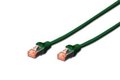 Obrázok pre výrobcu Digitus CAT 6 S-FTP patch kabel, LSOH, Cu, AWG 27/7, délka 0,25 m, barva zelená