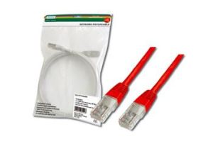 Obrázok pre výrobcu Digitus Patch Cable, UTP, CAT 5e, AWG 26/7, měď, červený, 2m