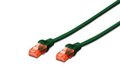 Obrázok pre výrobcu Digitus Ecoline Patch Cable, UTP, CAT 6e, AWG 26/7, zelený 2m