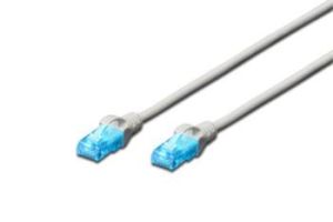 Obrázok pre výrobcu Digitus Ecoline Patch Cable, UTP, CAT 5e, AWG 26/7, šedý 2m