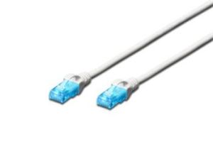 Obrázok pre výrobcu Digitus Ecoline Patch kabel, UTP, CAT 5e, AWG 26/7, bílý 3m