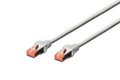 Obrázok pre výrobcu Digitus Patch Cable, S-FTP, CAT 6, AWG 27/7, LSOH, Měď, šedý 10 m