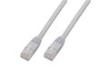 Obrázok pre výrobcu Digitus Patch kabel plochý, UTP, CAT 5e, AWG 30/7, měď, bílý 1m