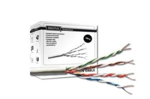 Obrázok pre výrobcu Digitus UTP kabel drát AWG24, měď, Cat.5e, box 100m, PVC