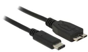 Obrázok pre výrobcu Delock kabel SuperSpeed USB 10 Gbps (USB 3.1, Gen 2) USB Type-C™ samec > USB type Micro-B samec 0.5 m černý