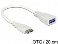 Obrázok pre výrobcu Delock OTG kabel Micro USB 3.0> USB 3.0-A samice