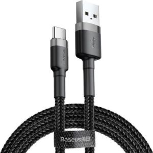 Obrázok pre výrobcu Baseus datový kabel Cafule USB-C 3m 2A šedo-černý