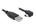 Obrázok pre výrobcu Delock kabel USB 2.0 A-samec > USB mini-B 5-pin samec pravoůhlý, 5m