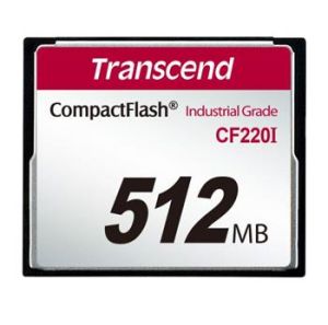 Obrázok pre výrobcu Transcend 512MB INDUSTRIAL TEMP CF220I CF CARD (Fixed disk and UDMA5)