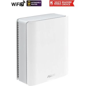 Obrázok pre výrobcu ASUS ZenWifi BT8 1-pack, WiFi7 Extendable Router, AiMesh, 1x WAN, 3x LAN, 1x 3.0