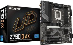 Obrázok pre výrobcu GIGABYTE MB Sc LGA1700 Z790 D AX, Intel Z790, 4xDDR5, 1xDP, 1xHDMI, WI-FI