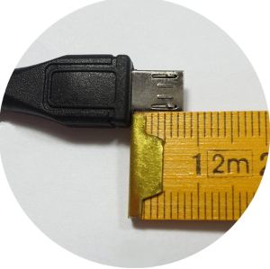 Obrázok pre výrobcu PremiumCord kabel micro USB 2.0, A-B 1,8m s delším konektorem