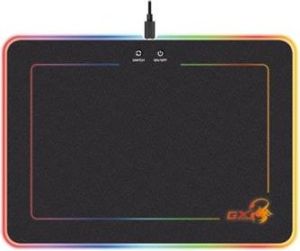Obrázok pre výrobcu GENIUS podložka pod myš GX GAMING GX-Pad 600H RGB/ 350 x 250 x 5,5 mm/ tvrdá/ USB/ RGB podsvícení