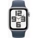 Obrázok pre výrobcu Apple Watch SE/40mm/Silver/Sport Band/Storm Blue/-S/M