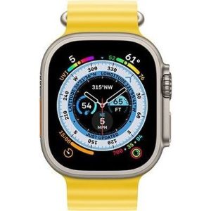 Obrázok pre výrobcu Apple Watch Ultra GPS + Cellular, 49mm Titanium Case with Yellow Ocean Band