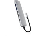 Obrázok pre výrobcu Epico 6v1 Alu Hub 8K s USB-C konektorem - stříbrná