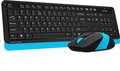 Obrázok pre výrobcu A4tech FG1010 FSTYLER set bezdr. klávesnice + myši, modrá barva