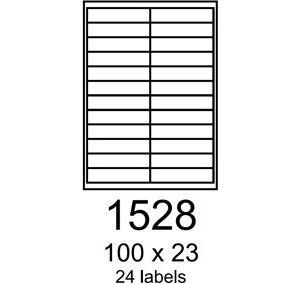 Obrázok pre výrobcu etikety RAYFILM 100x23 univerzálne biele R01001528A (100 list./A4)