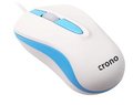 Obrázok pre výrobcu Crono CM642 - optická myš, USB, modrá + bílá