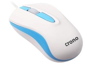 Obrázok pre výrobcu Crono CM642 - optická myš, USB, modrá + bílá