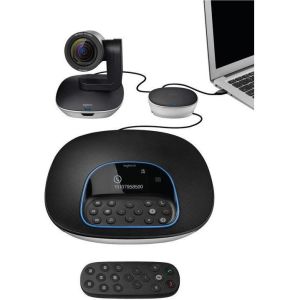 Obrázok pre výrobcu Logitech HD webkamera Group ConferenceCam/ 1920x1080/ USB/ Bluetooth/ NFC/ Kensington port/ Dálkové ovládání