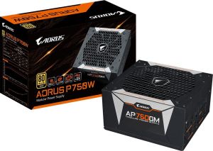 Obrázok pre výrobcu Gigabyte zdroj AORUS P750W 80+ GOLD Modular