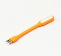 Obrázok pre výrobcu Svetlo k notebooku, pogumované, oranžové, USB